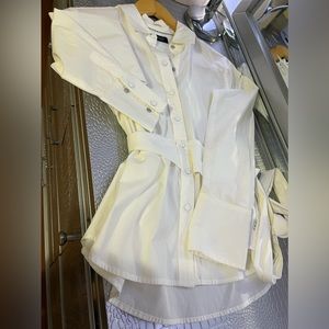 Long sleeve white shirt